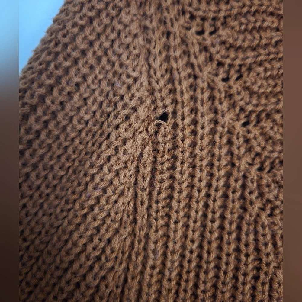 Croft And Barrow Womens Size L Knit Long Sleeve Sweater Top - Picture 7 of 9